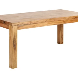 Acacia Wood Dining Table 180 x 90 cm Light TESA