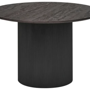 Tavolo da pranzo nero ⌀ 120 cm SHEHO per Matrimonio