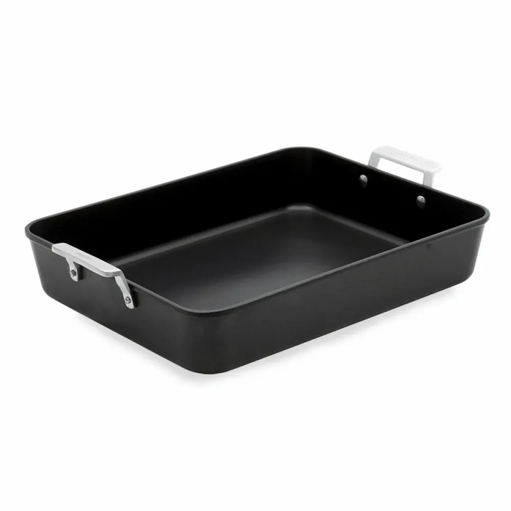 Teglia Valira 4687/25 35 x 27 cm Nero Acciaio inossidabile Alluminio - Serie Chef