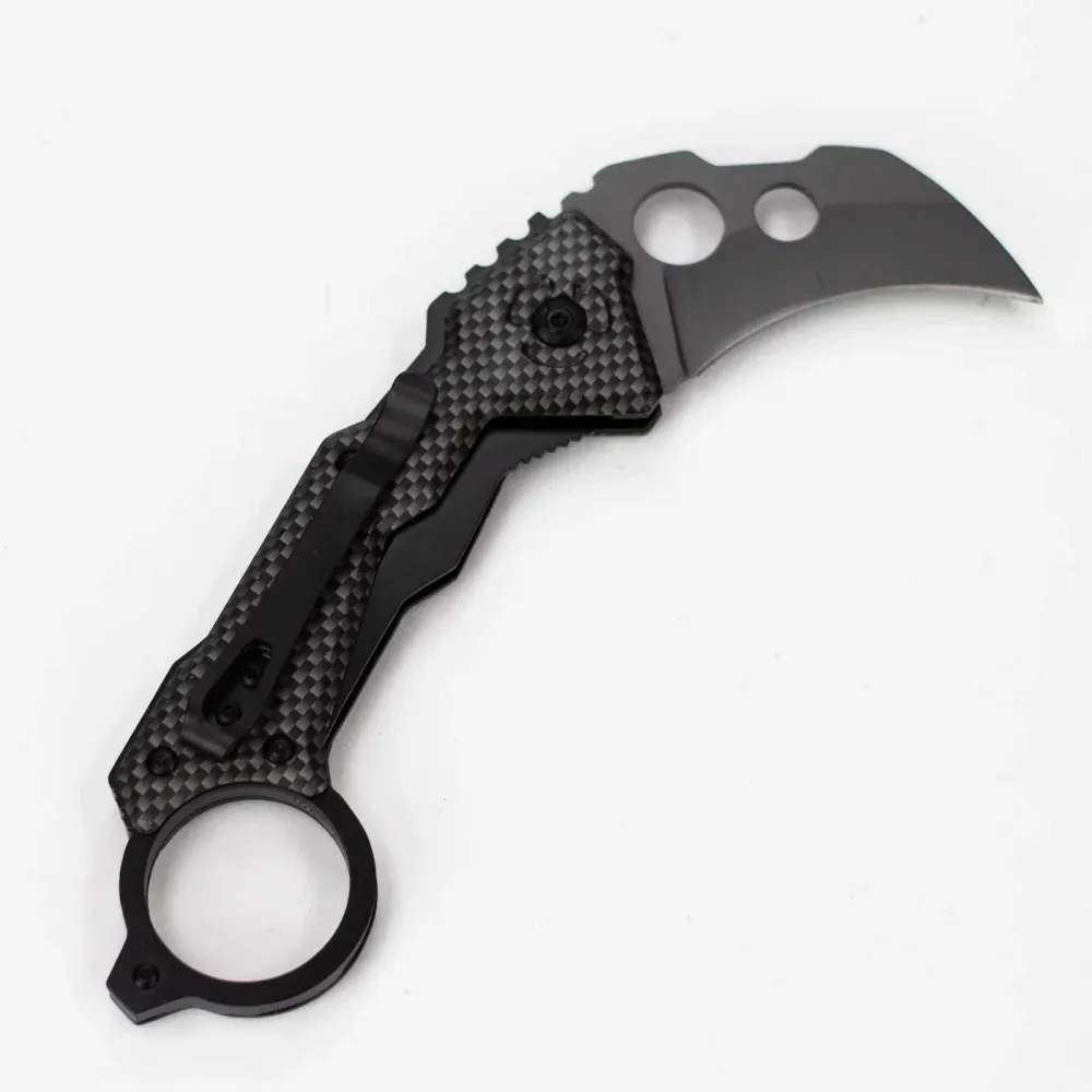ALPHASTEEL - 7" Folding Pocket Knife - Void per Adulti