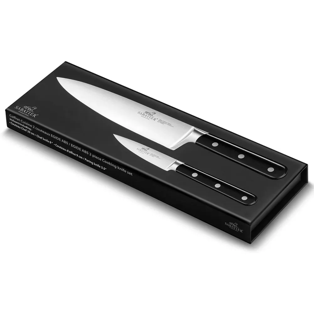 Set di 2 coltelli con pelapatate e coltello da cucina Egide Sabatier®