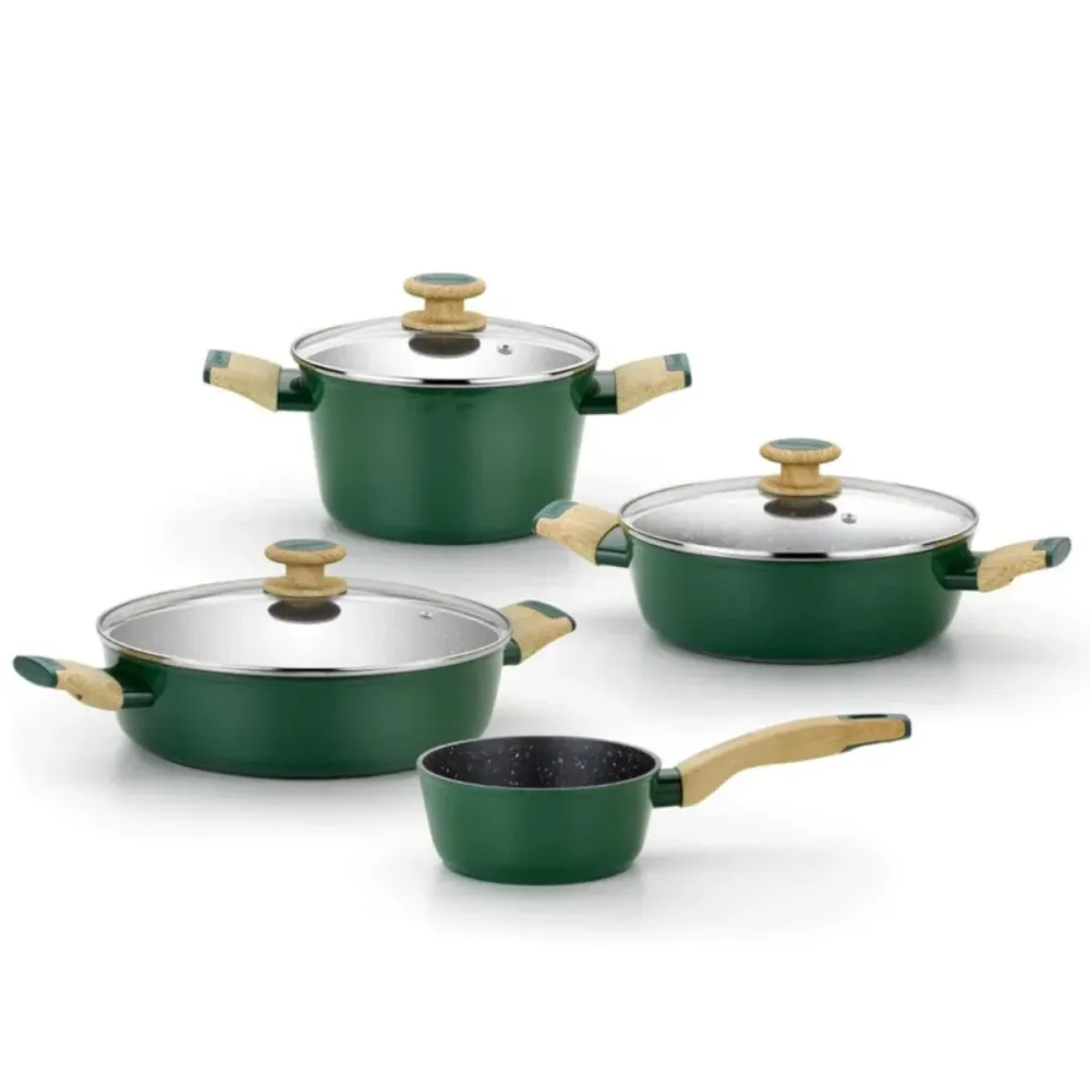 Batteria di pentole 4 pezzi Amazonia Monix