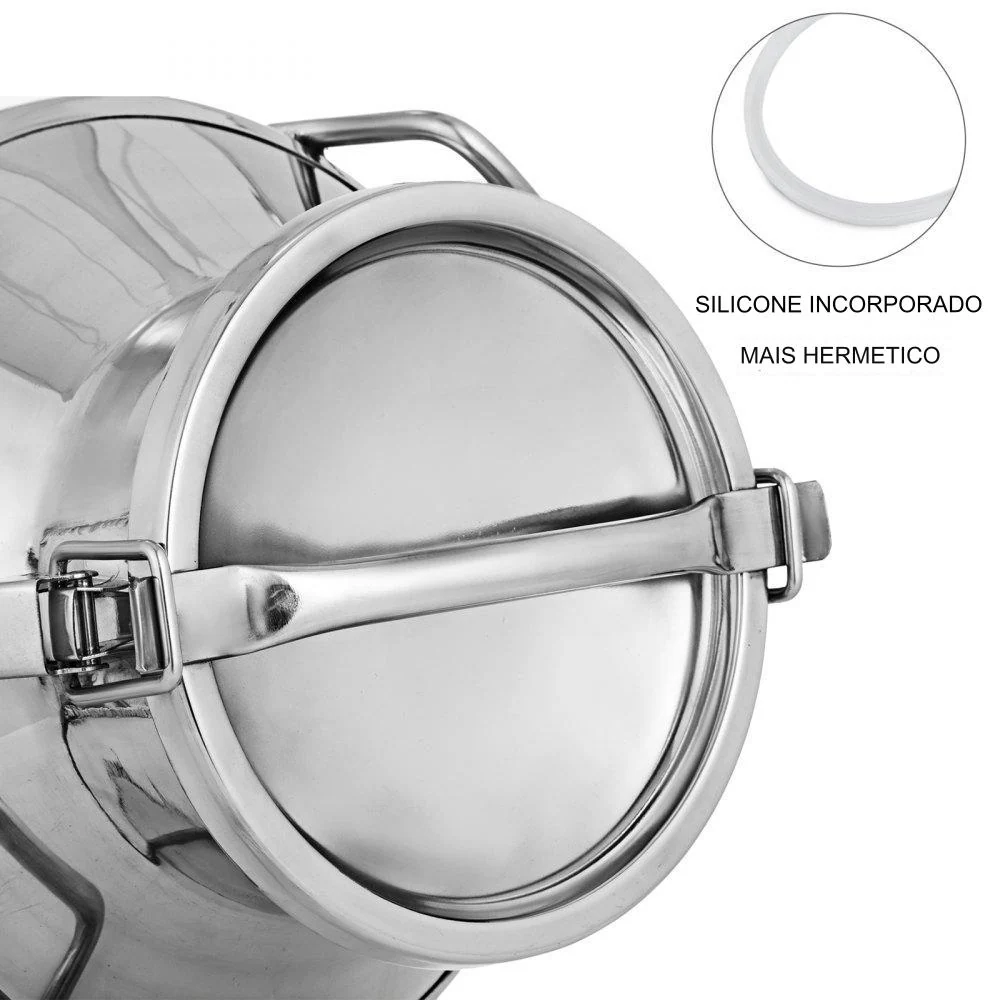 Caneca de Leite em ço Inoxidável (50L)