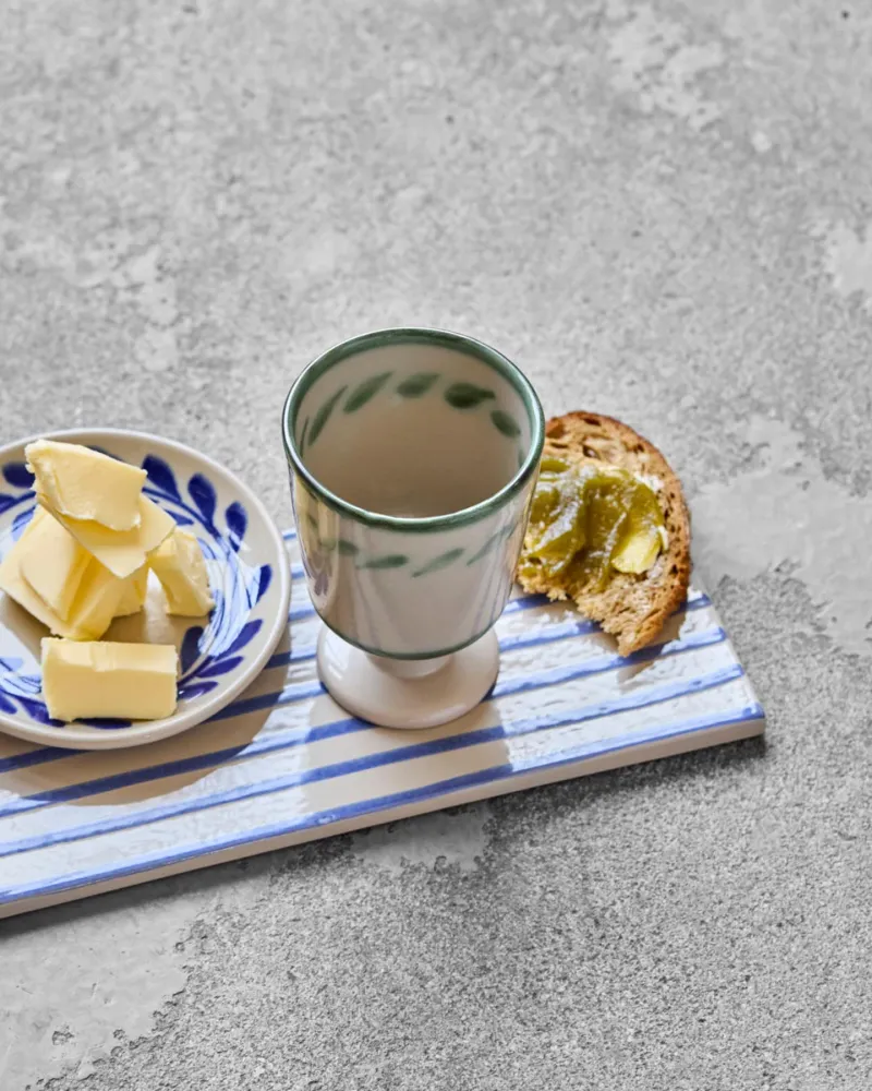 Coppa, hddiva, bianco off; verde