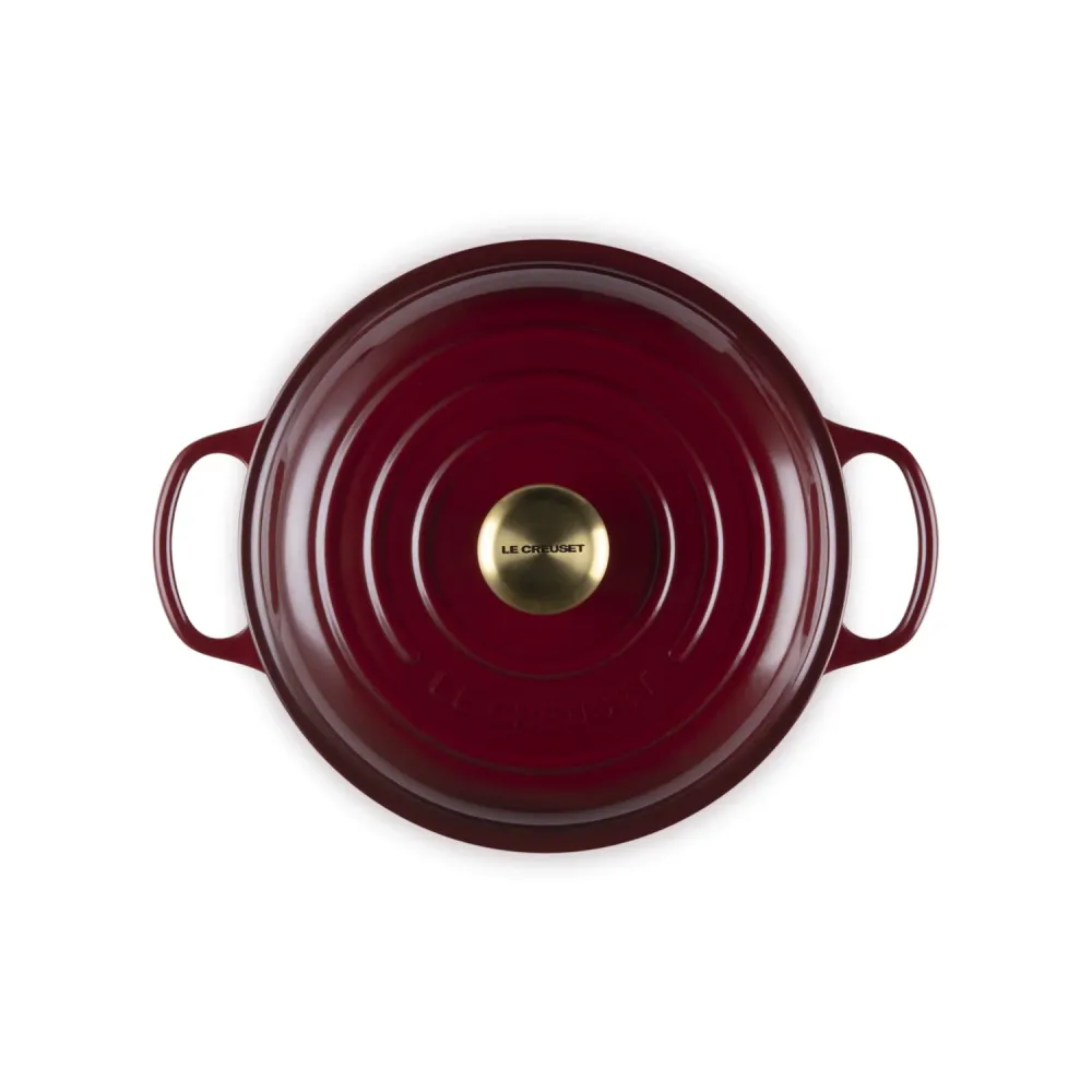LE CREUSET Tegame Basso Evolution 26cm Garnet Ghisa Vetrificata