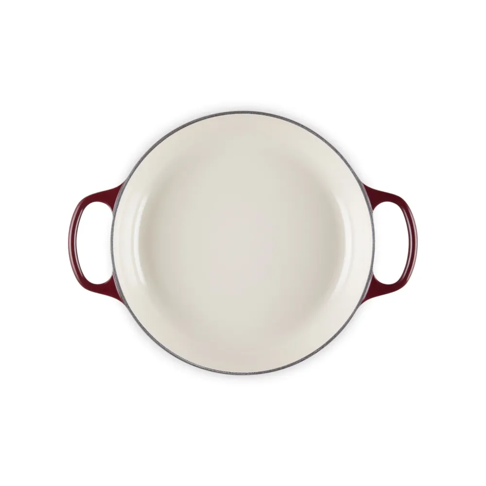 LE CREUSET Tegame Basso Evolution 26cm Garnet Ghisa Vetrificata