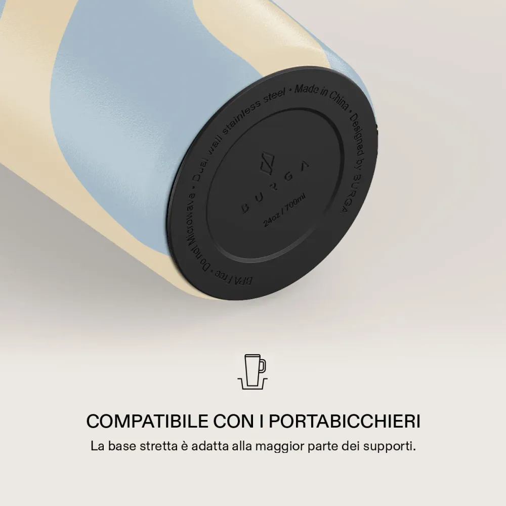 Flow - Tazza da viaggio EasyGrip