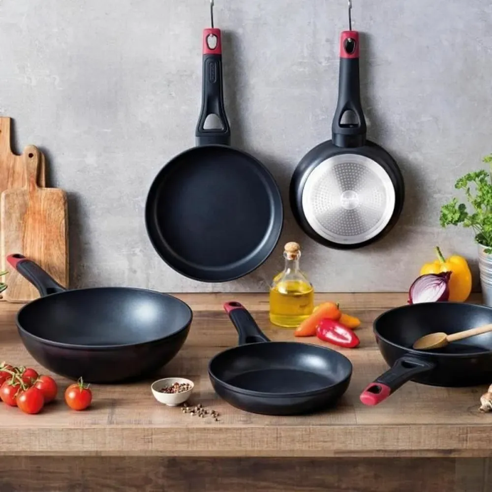Padella Pyrex Nero Alluminio