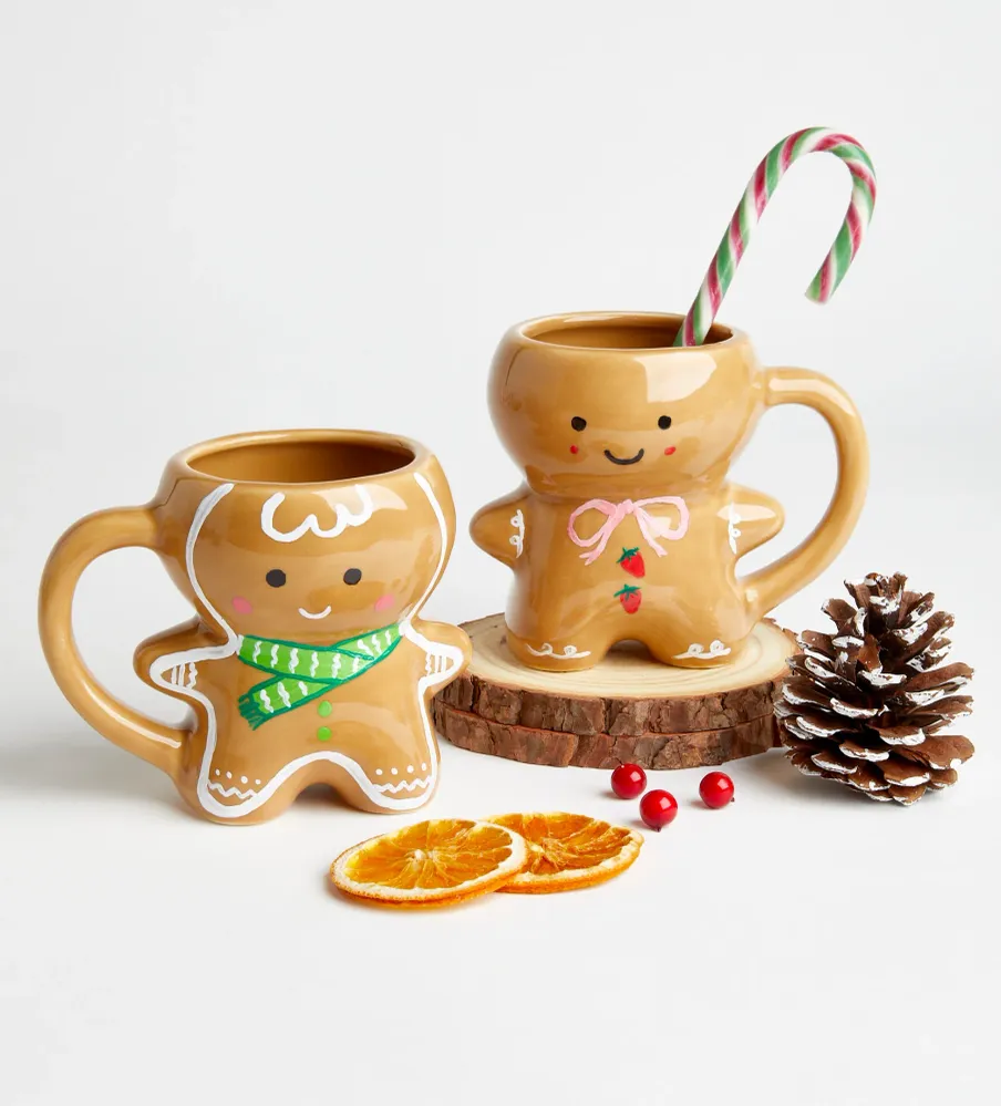 Paint--Mug Pan di Zenzero di Natale x2