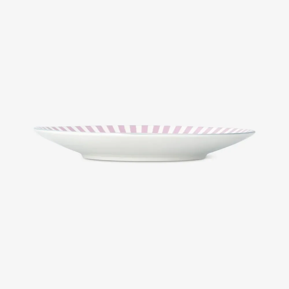 Piatto con arance e strisce - 20 cm