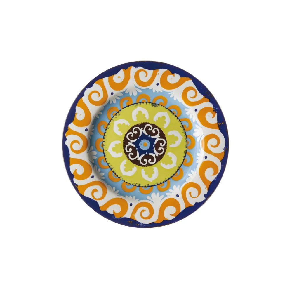 Piatto Frutta Blu