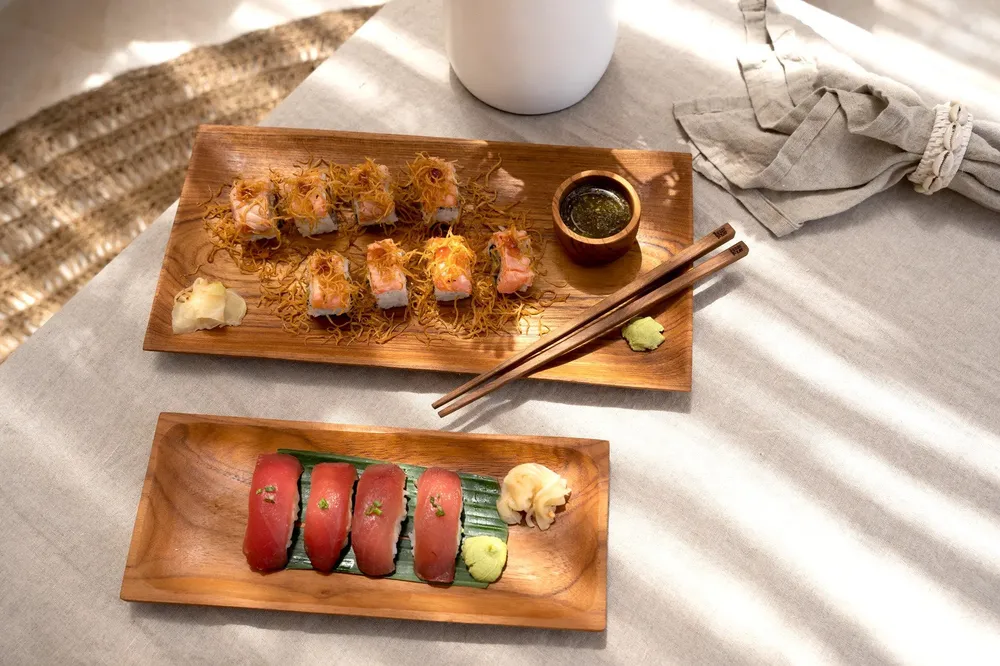 Il Piatto Sushi Teak Root - L