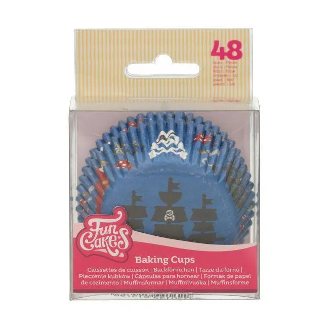 48 Pirottini per Cupcake Pirata