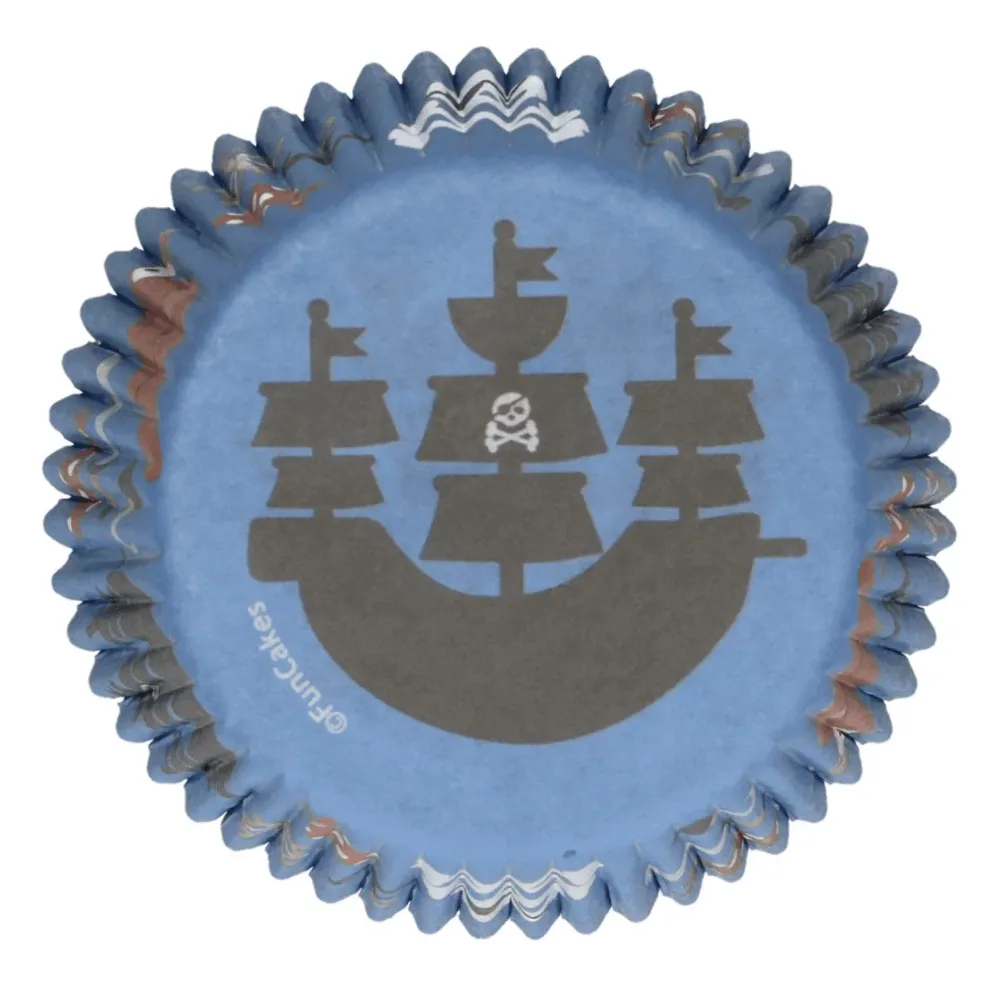 48 Pirottini per Cupcake Pirata