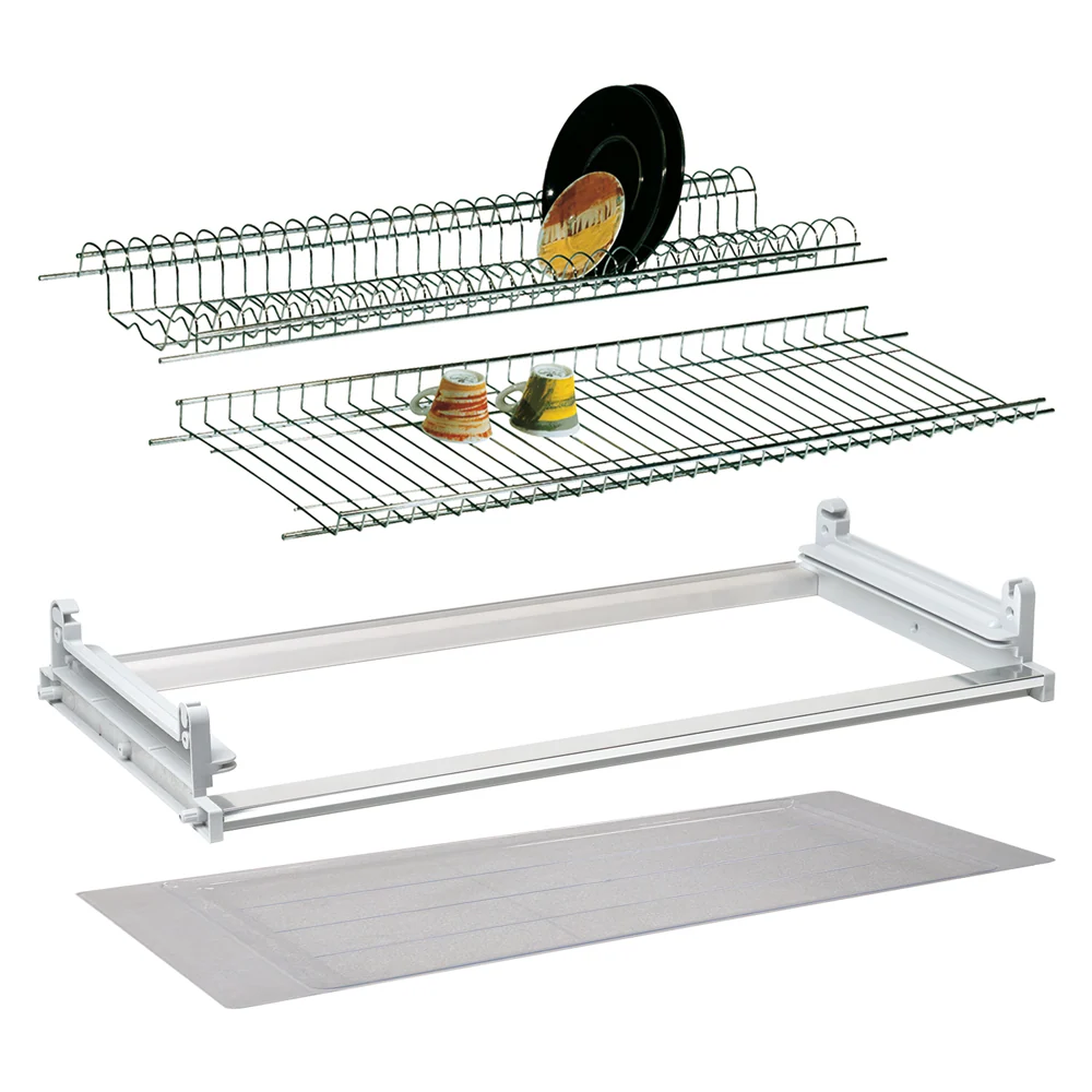 Scolapiatti Per Pensile Kit Lunghezza Cm. 86