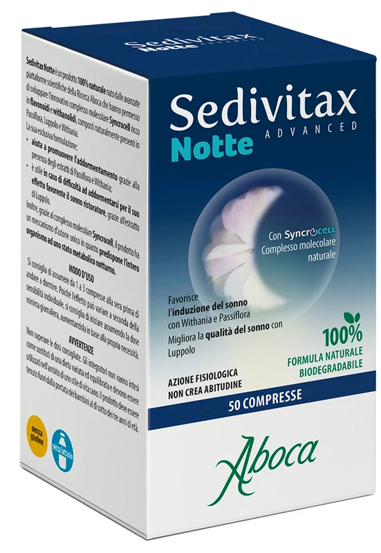 Sedivitax Notte Advanced 50 Compresse