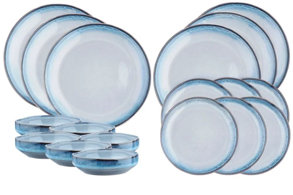 Servizio GENESIS Essentials - 18 pezzi - Mare