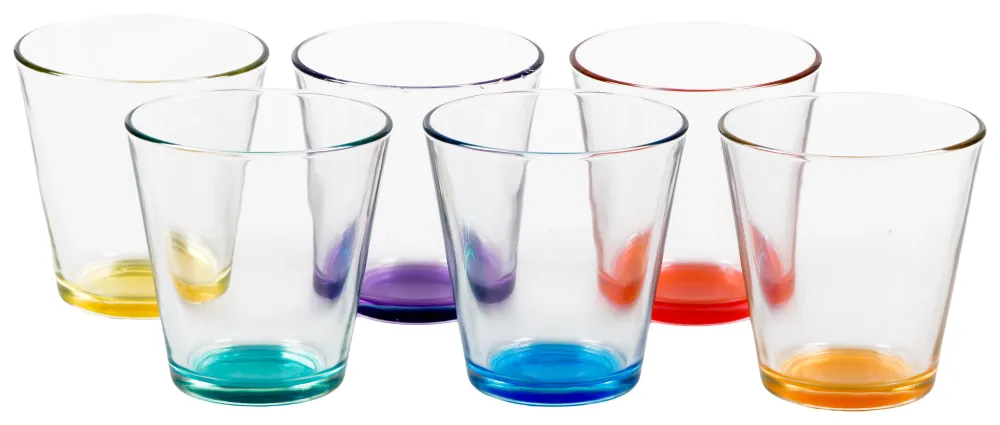 Set 6 Bicchieri Vetro Clear 250 ml