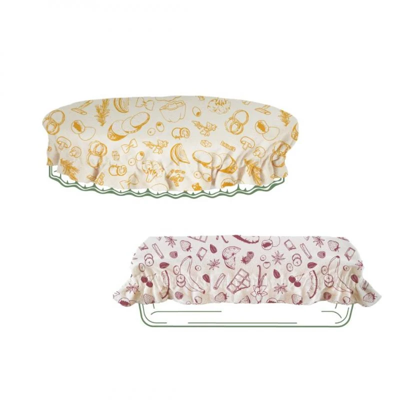 Set copriciotola cotone Pebbly (per sollevare e proteggere)