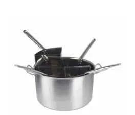 Set cottura multiuso: casseruola + 4 cestelli multiuso modello daisy cm 40 Omra