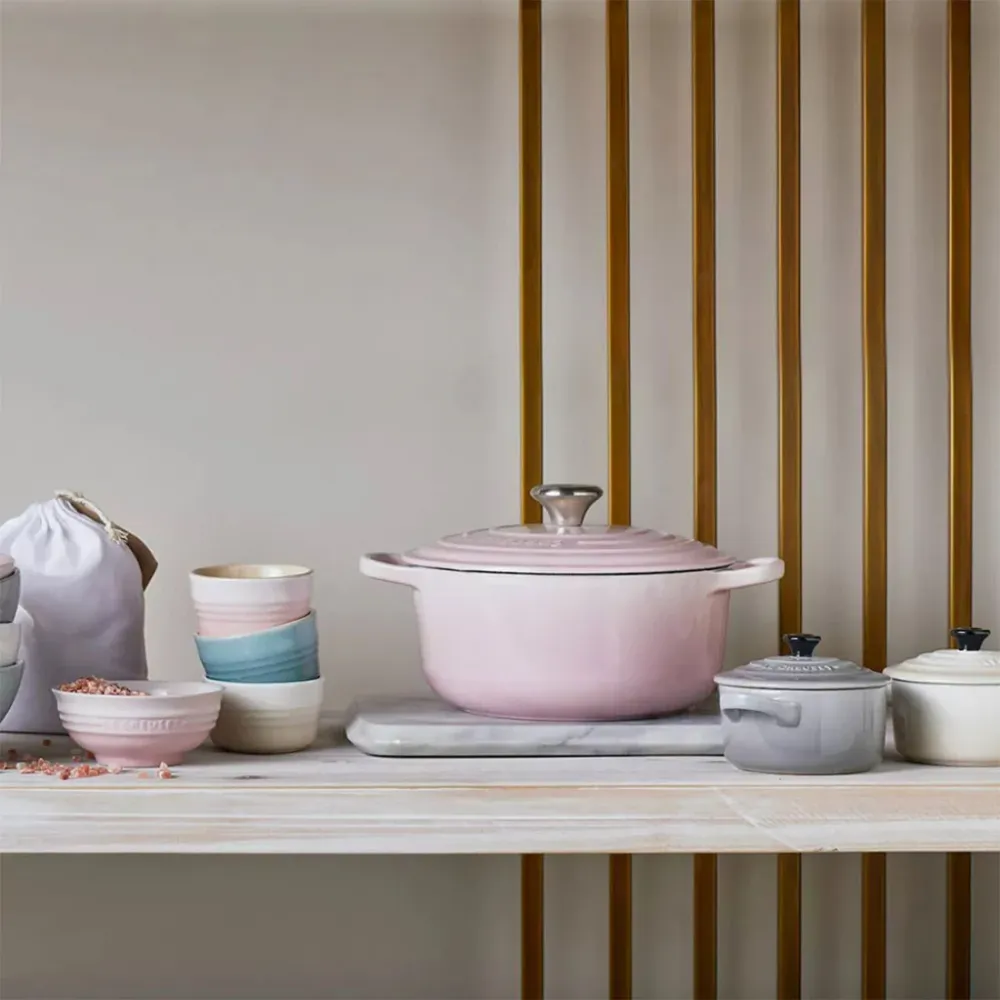 Set di 2 stampini Shell Pink Le Creuset