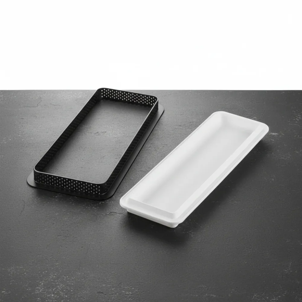 SILIKOMART | KIT TART RING RECTANGULAR 26.5x10.5 CM