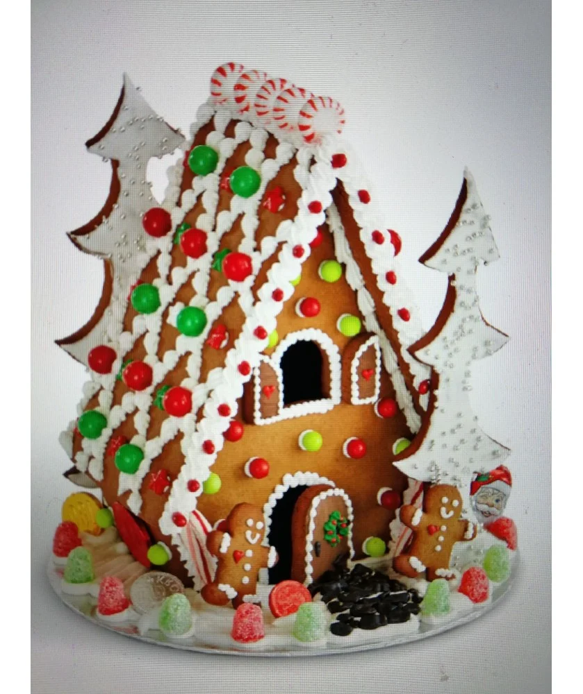 Stampo per biscotti forma di Set casetta Natale 2