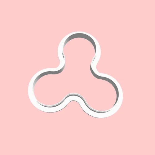 Stampo per biscotti forma di Spinner