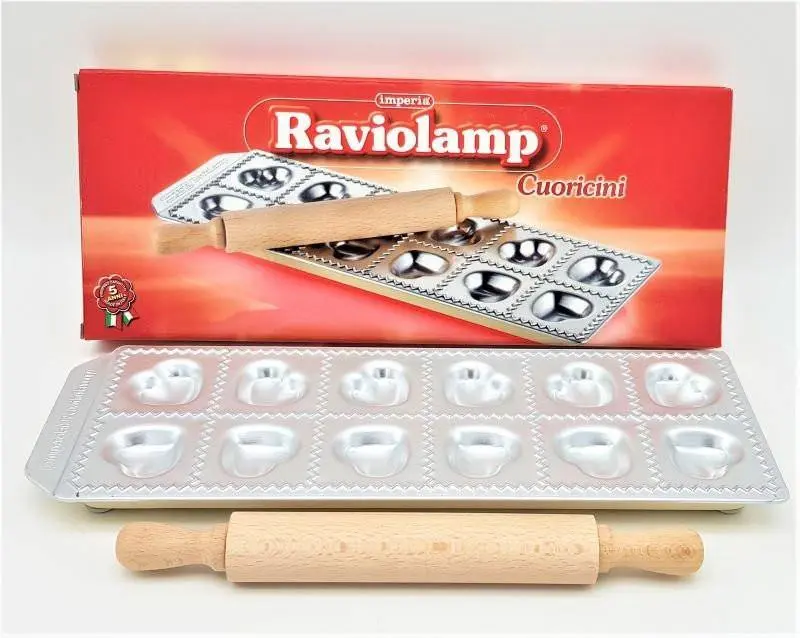 Stampo raviolamp 12 cuoricini Imperia