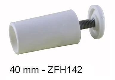 Stop tondo beige da 40 mm