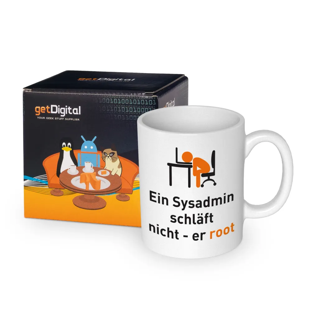 Un sysadmin non dorme mai Mug