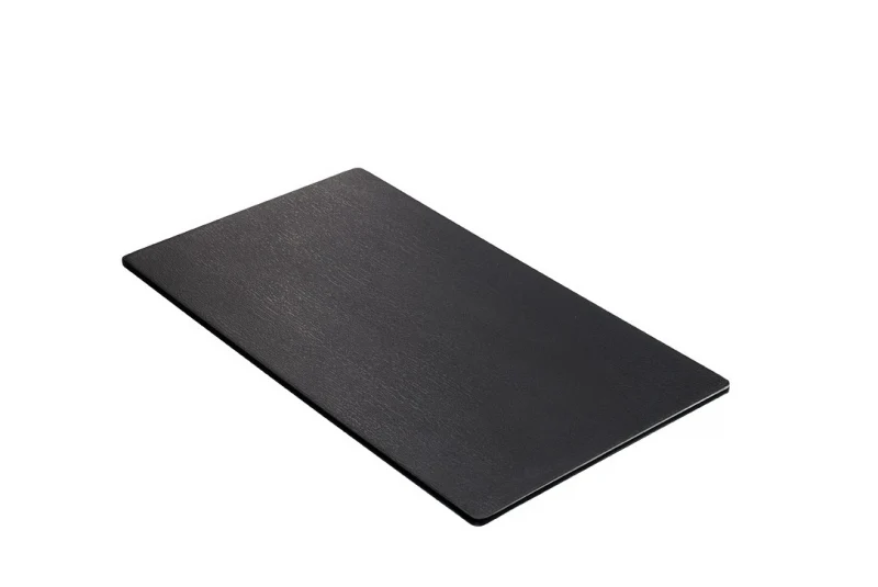 Vassoio Gn 1/2 Nero Melamina Leone