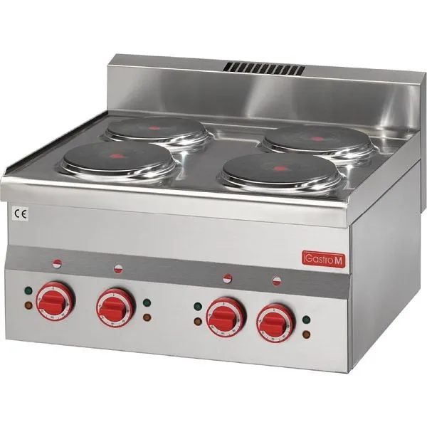 Fornello elettrico Gastro M 60 / 60PCE 4 piastre GN018