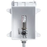 Sioux Chief OxBox Ice Maker Outlet Box Water Hammer Arrestor and 1/2 . PEX Crimp Connection White