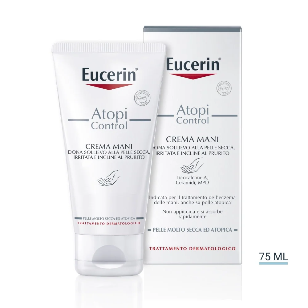 Eucerin AtopiControl Crema Mani 75ml