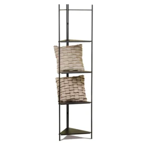 Angoliera di ferro con 4 ripiani 45x45xh.200cm