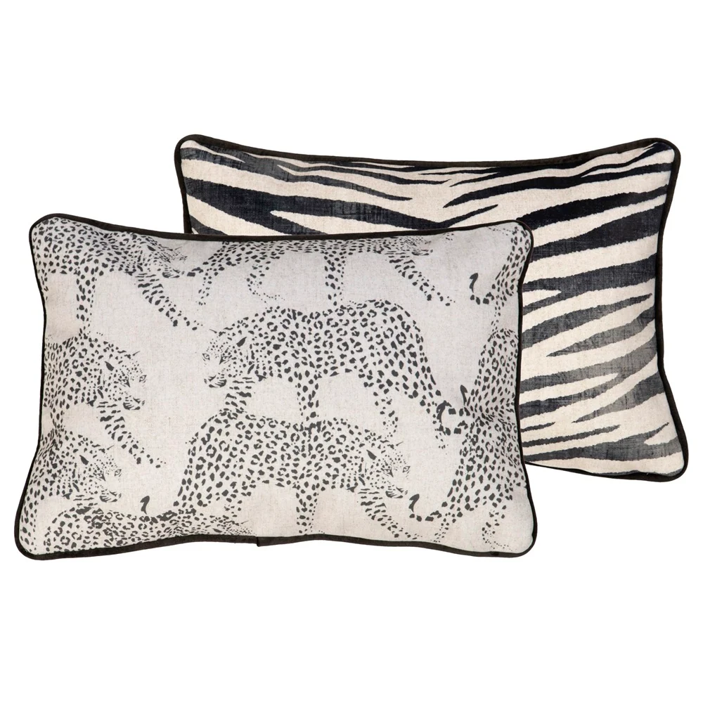 Cuscino Double Face Jungle Leopard Garpe Interiores