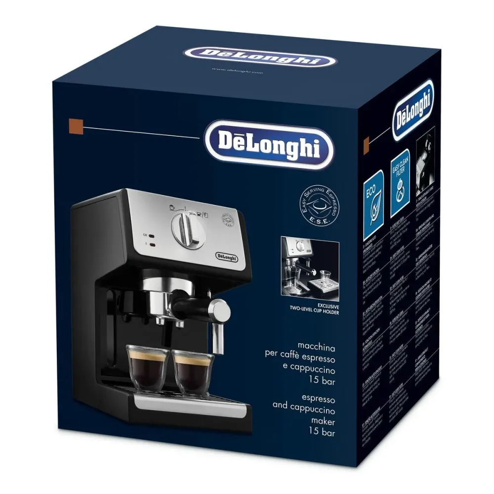 Caffettiera Express Leva DeLonghi ECP 33.21 Nero 1100 W 1,1 L