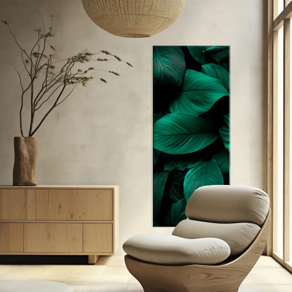 Termoarredo idraulico 150x51 cm interasse mm 50 Modello 'Leaf' Termocrea