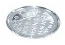 Vassoio rotondo inox cm 30 Omra