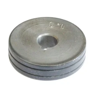 Rullo di alimentazione ELMAG 08 mm DMS452/450/600 (Ø esterno 315 mm/Ø interno 10 mm larghezza 20 mm) per Fe/CrNi/CuSi TS &...