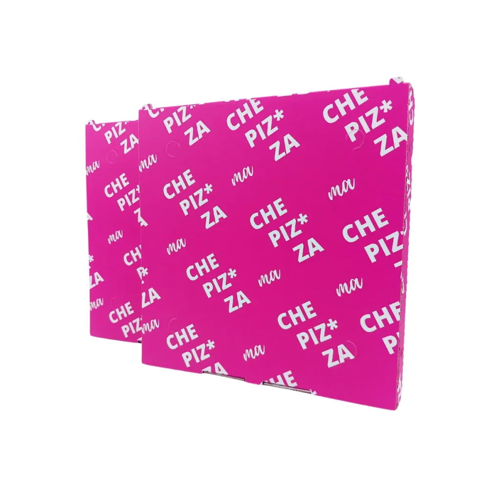 100 pz Scatole pizza 33x33 "che pizza" € 0,37 Cad + Iva