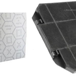 1 FILTRI CAPPA CARBONI ATTIVI + 1 PANNO ARISTON SMEG FRANKE 26,6 x 23,6 cm F 39