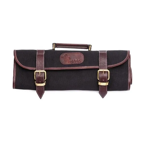 Custodia per coltelli Boldric tela nera 6 scomparti CM555