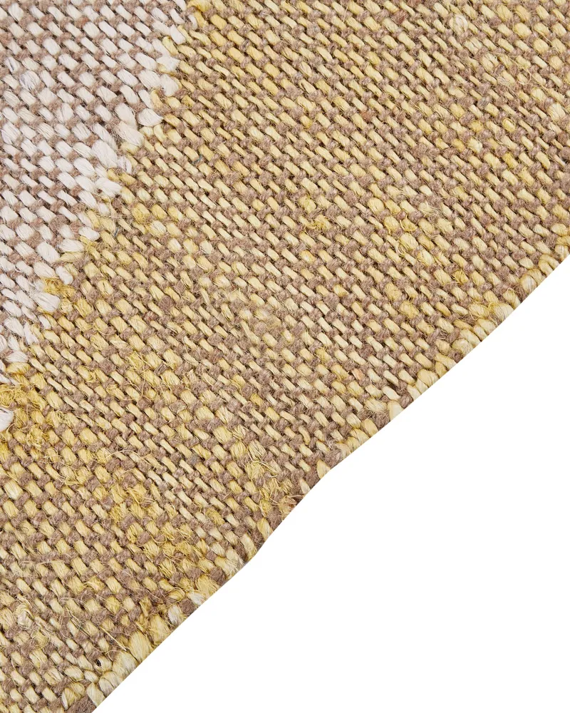 Jute Area Rug 80 x 150 cm Brown SAMLAR