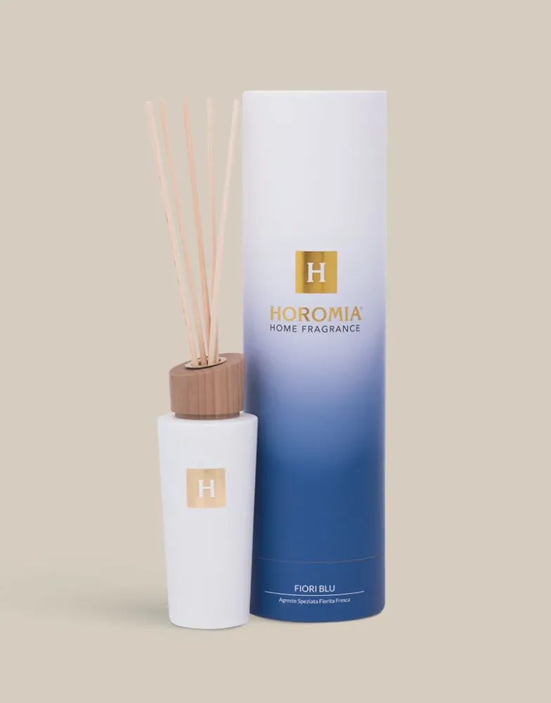 Diffusore Bastoncini Fiori blu 200ml