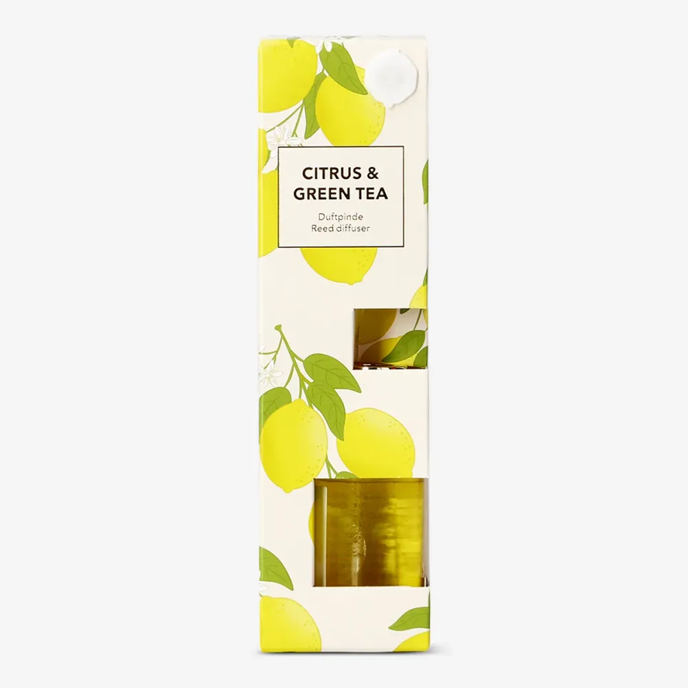 Diffusore bastoncini - tè verde & agrumi - 30 ml