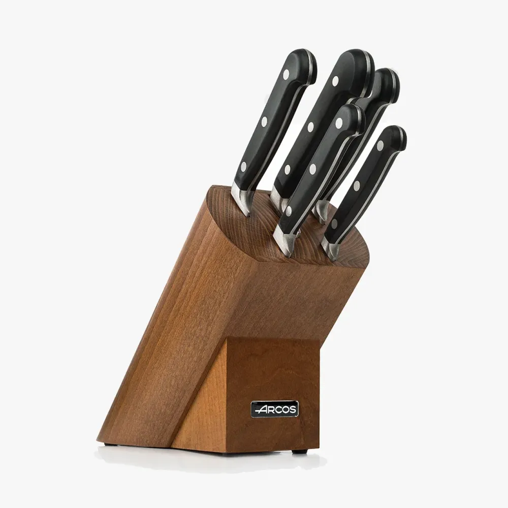 Set cucina 5 pezzi Serie Ópera + Ceppo con Garanzia
