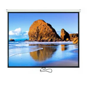 Maclean MC-591 Home Cinema Set Screen 240x180cm + Projector Mount Rollo Full HD 3D 4K