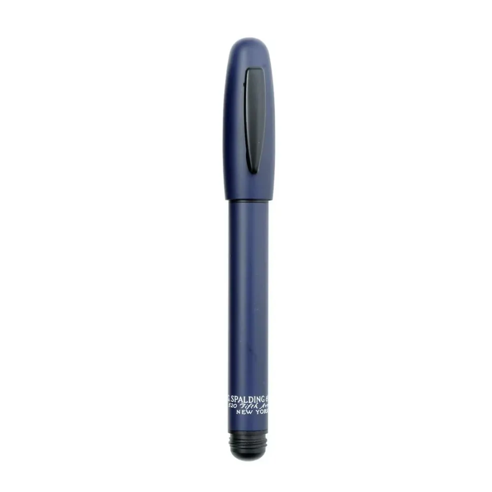 Penna Spalding & Bros Stilografica Short Black blu 170210U703
